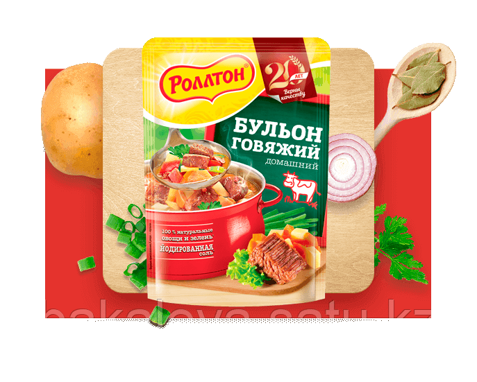 Бульон говяжий «Роллтон» 90 гр