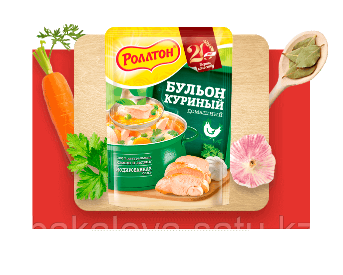 Бульон куриный «Роллтон» 90 гр