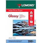 A4/200грамм/25листов/глянцевая 1-сторон.(0102046) LOMOND