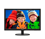 Монитор PHILIPS 223V5LHSB/01 Black (21.5")