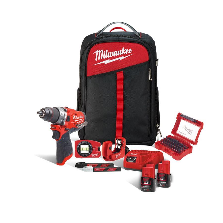 Набор инструментов Milwaukee M12 FPD-202XH