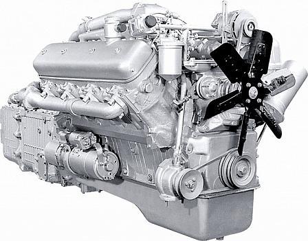 ЯМЗ-238Д V-образный 8-цилиндровый дизельный двигатель для МАЗ, КрАЗ