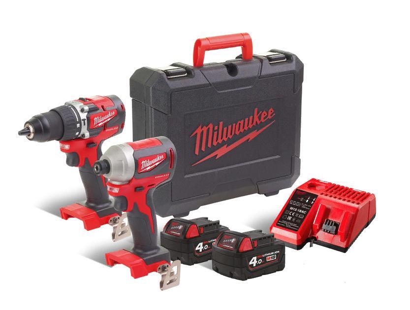 Набор инструментов Milwaukee M18 CBLPP2B-402C
