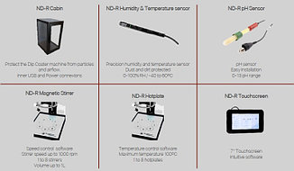 ND-R Нагревательная плита 1 мест для Ротационный наноситель ND-R
