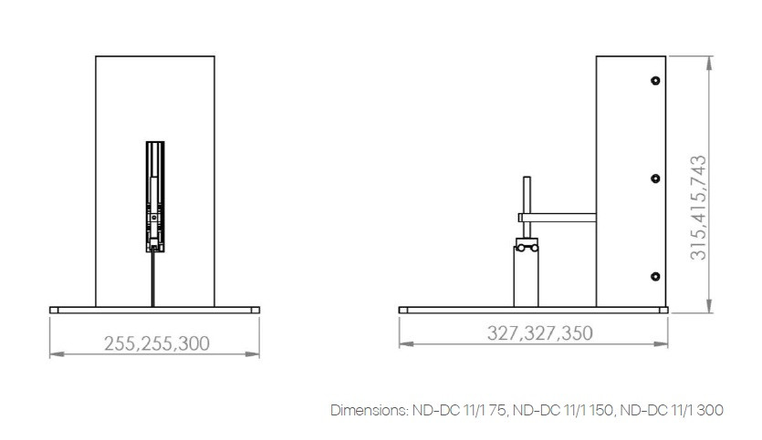 ND-DC Датчик влажности и температуры для Тонкие пленки методом погружения 75/150/300 мм - фото 3 - id-p75035278
