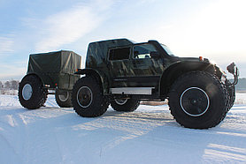 Грузопассажирский снегоболотоход