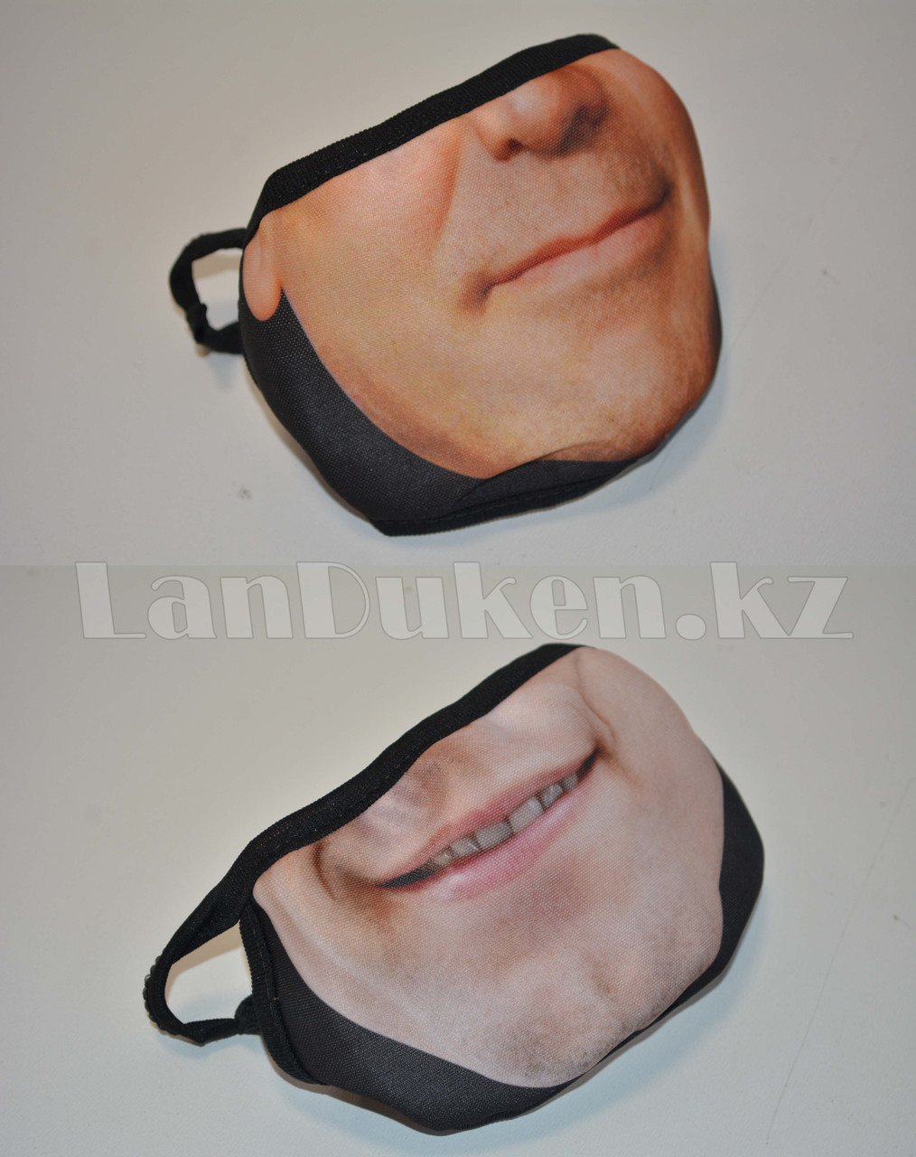 Многоразовая двухслойная маска респиратор с защитой от холода и пыли в ассортименте (мужские лица) - фото 4 - id-p73169807