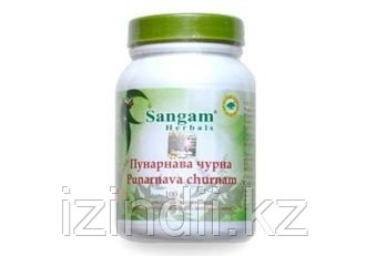 Пунарнава чурна, 100 гр, Punarnava churnam, Sangam Herbals