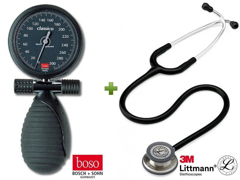 Монитор артериального давления CLASSICO и стетоскоп Littmann Classic 3 - фото 1 - id-p75036645