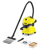 Пылесос для сухой и влажной уборки Karcher WD 4 m000029 Пылесос для сухой и влажной уборки Karcher WD 4
