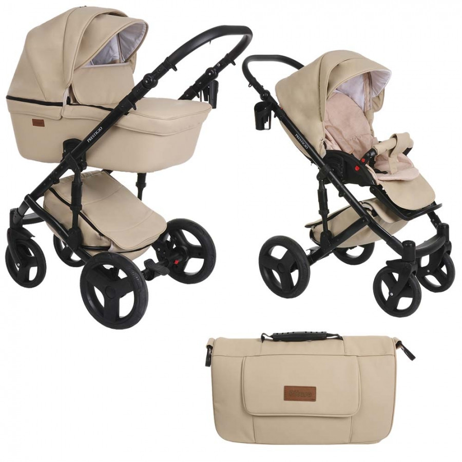 Детская коляска Pituso Pituso Prestigio 2 в 1 Бежевый