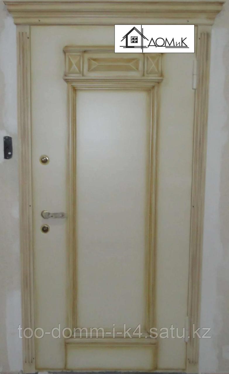 Дверь в квартиру железная на заказ