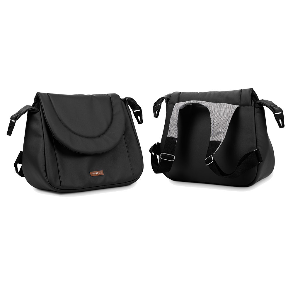 Коляска Tutis Aero 2 в 1 2019 Кожа черная