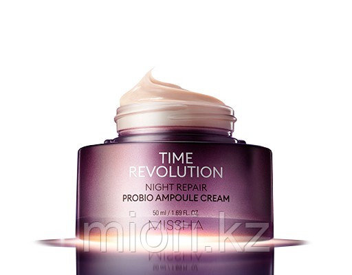 Восстанавливающий ночной крем Missha Time Revolution Night Repair Probio Ampoule Cream - фото 4 - id-p75038031