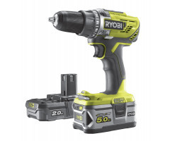 Дрель-шуруповерт аккумуляторная Ryobi R18DD3-252S ONE+ 5133003353