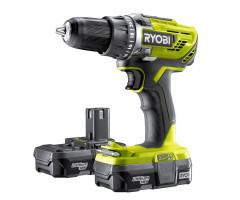 Дрель-шуруповерт аккумуляторная Ryobi R18DD3-213S ONE+ 5133003352