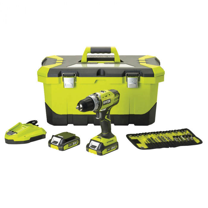 Дрель-шуруповерт аккумуляторная Ryobi R14DDE-LL25T/17 5133002451