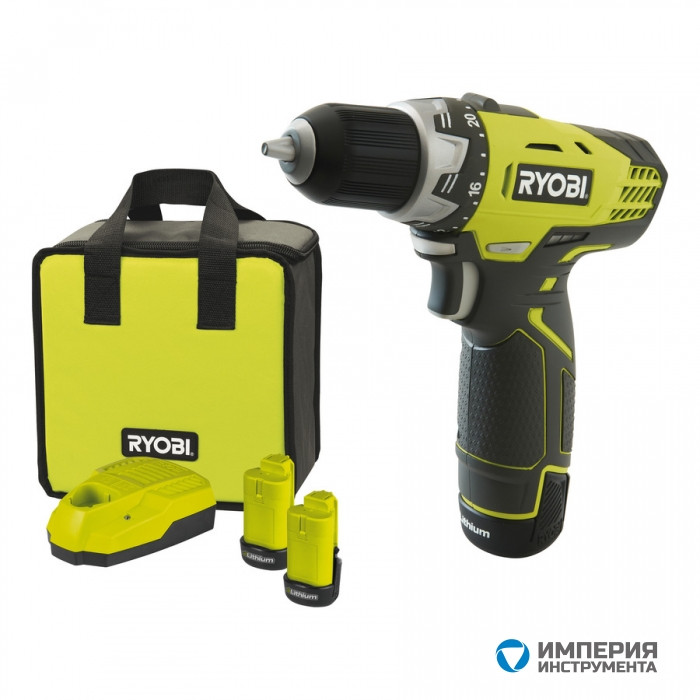 Дрель-шуруповерт аккумуляторная Ryobi RCD12012L 5133001158