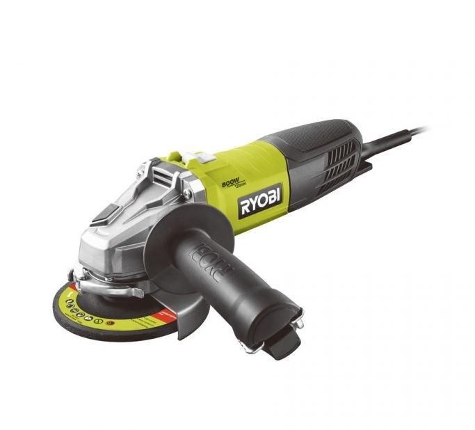 Машина угловая шлифовальная электрическая Ryobi RAG800-125G 5133002491
