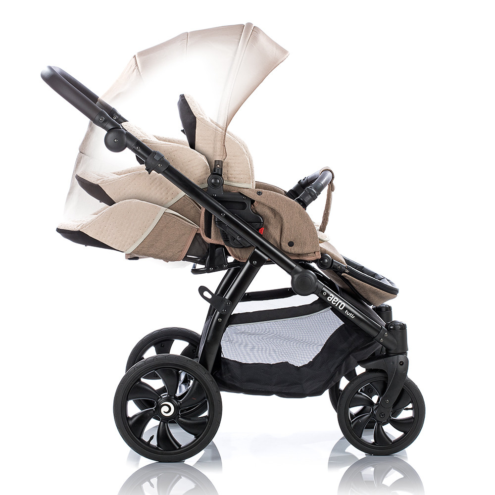 Коляска Tutis Aero 2 в 1 2019 Brown Капучино