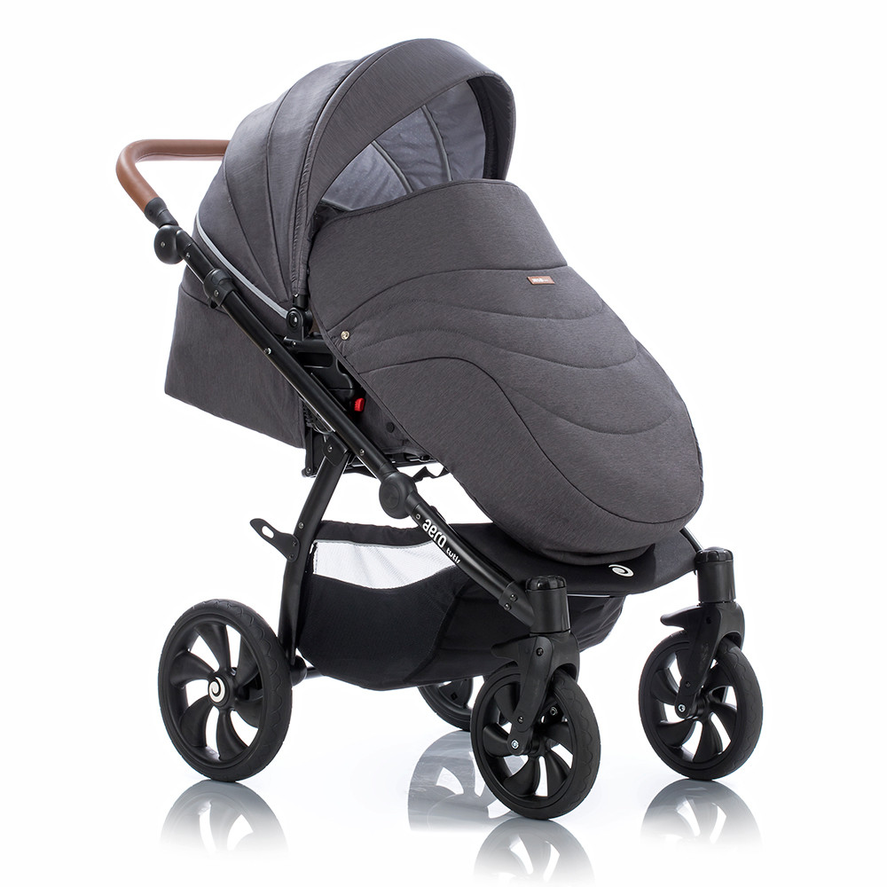 Коляска Tutis Aero 2 в 1 2019 Dark Grey Графит