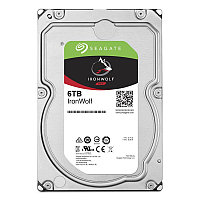 ЖЕСТКИЙ ДИСК ДЛЯ NAS СИСТЕМ 6TB HDD SEAGATE IRONWOLF SATA 6GB/S 5400RPM 3.5" 256MB ST6000VN001