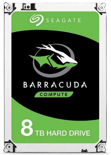 Seagate ST8000DM004 Жесткий диск HDD 8Tb Barracuda 3.5" SATA 6Gb/s 256Mb 5400rpm