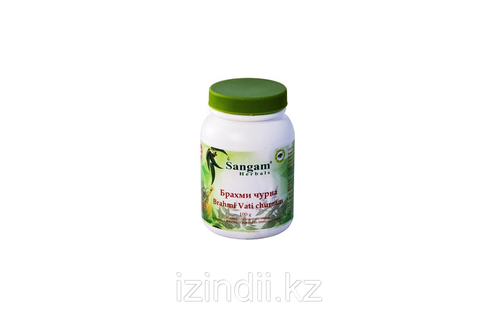 Брахми Чурна (BRAHMI VATI CHURNAM) SANGAM HERBALS, 100 ГР