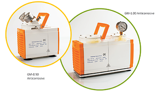 Мембранный вакуумный антикоррозийный насос на 60 л/мин серии GM