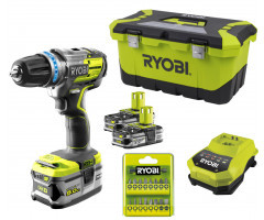 Дрель-шуруповерт ударная бесщеточная аккумуляторная Ryobi R18PDBL-LL515T/17 ONE+5133002781