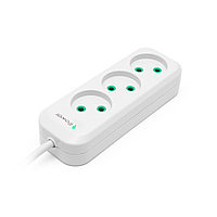 Удлинитель iPower iP3m 3 розетки 3 м. (белый), фото 1