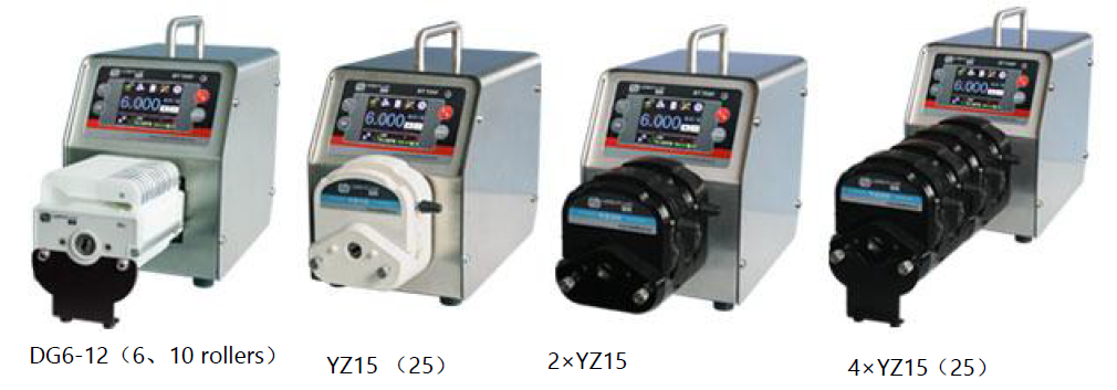 Дозирующий перистальтический насос BT100F с насадкой YZ25, фото 1