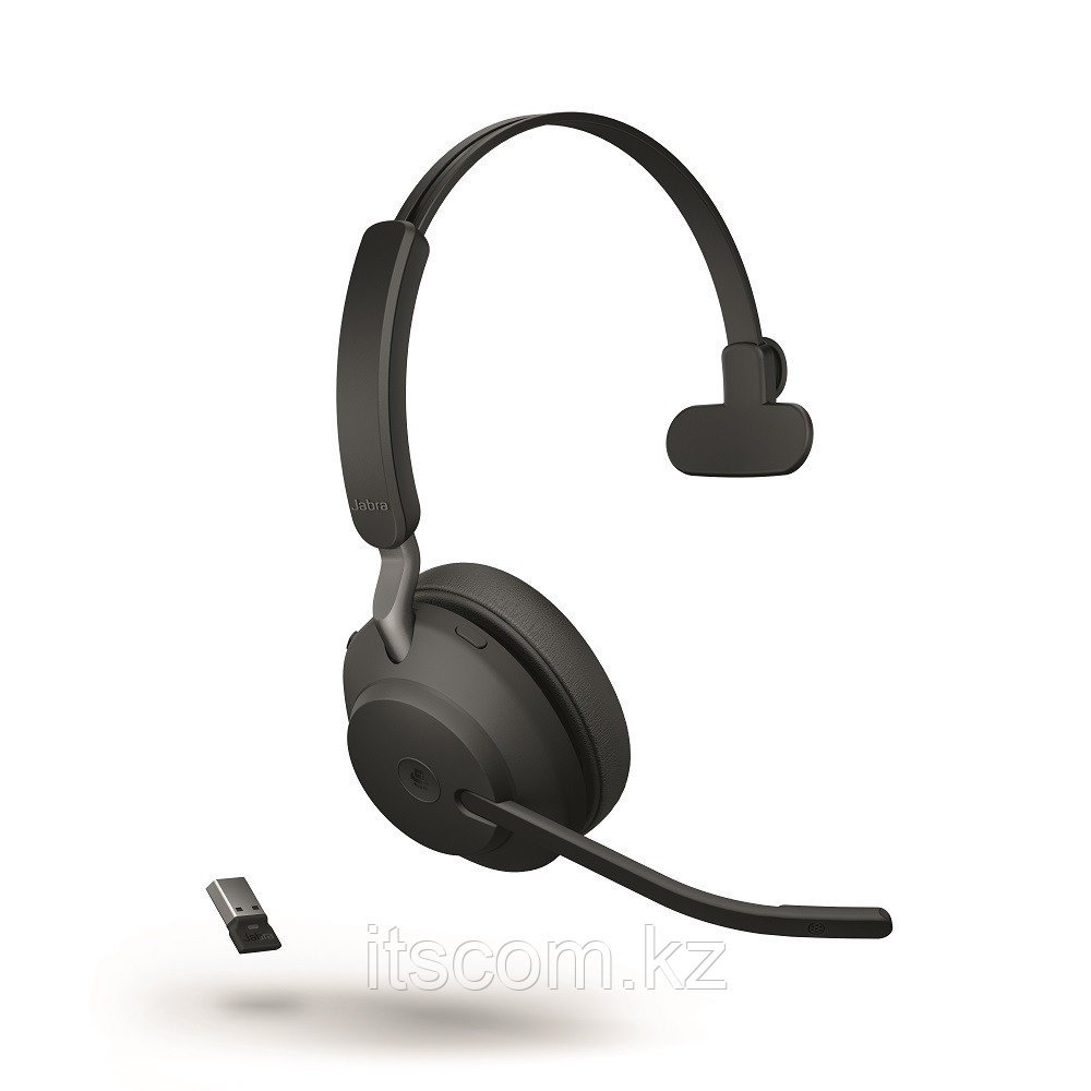 Беспроводная гарнитура Jabra Evolve2 65, Link380a MS Mono Black (26599-899-999)