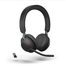 Беспроводная гарнитура Jabra Evolve2 65, Link380a UC Stereo Black (26599-989-999)