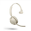 Беспроводная гарнитура Jabra Evolve2 65, Link380a MS Mono Beige (26599-899-998), фото 2