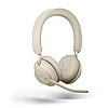Беспроводная гарнитура Jabra Evolve2 65, Link380a UC Stereo Beige (26599-989-998), фото 5