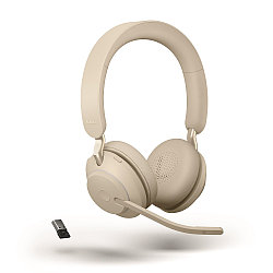 Беспроводная гарнитура Jabra Evolve2 65, Link380a UC Stereo Beige (26599-989-998)