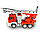Радиоуправляемая пожарная машина 1/20 с водяной помпой, фото 4