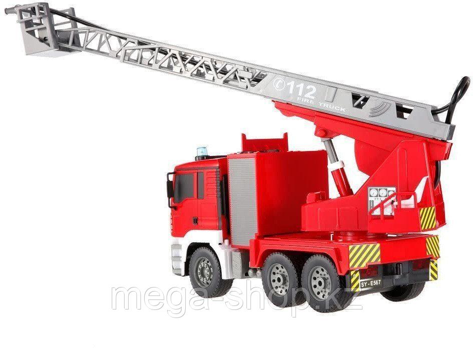 Радиоуправляемая пожарная машина 1/20 с водяной помпой - фото 7 - id-p75136482