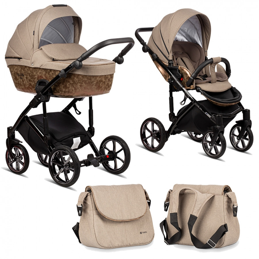 Детская коляска Tutis Viva Life 2 в 1 2019 New Copper