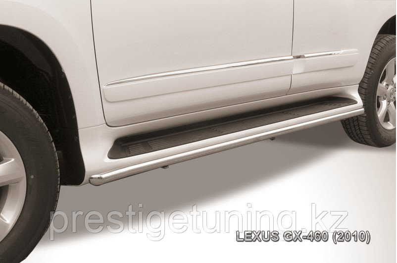 Защита штатного порога d42 Lexus GX460 2010-13