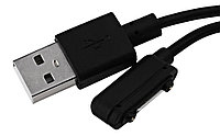 USB кабелі SONY Xperia L39H / XL39H / Z1 / Z2 / Z3 1,0м , қара