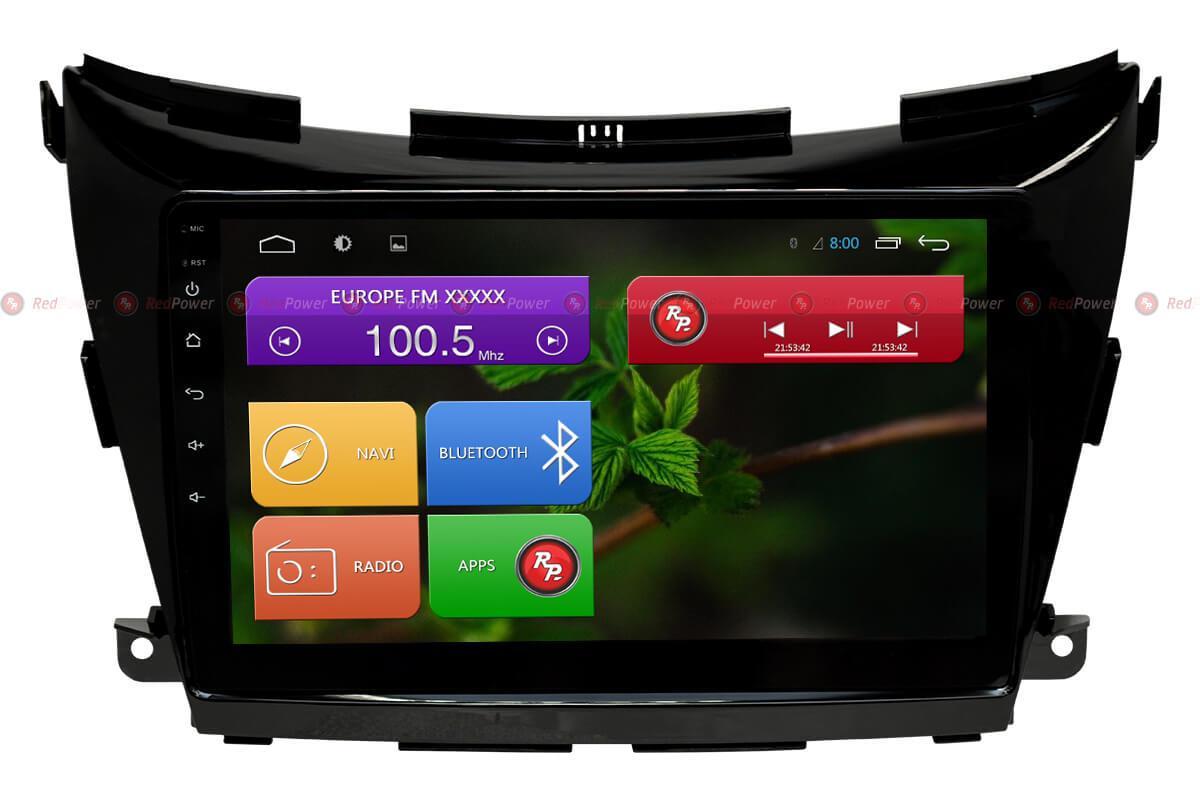 Автомагнитола  Redpower IPS DSP ANDROID 7 Nissan Murano Z52 (2015+), фото 1