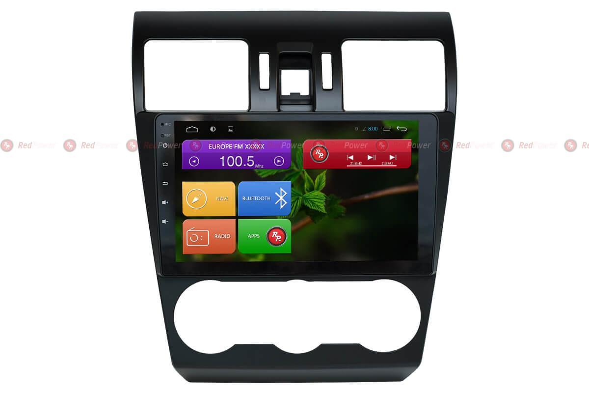 Автомагнитола для Subaru Forester, XV Redpower 31362 IPS DSP ANDROID 7