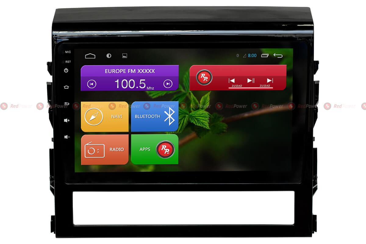 Автомагнитола для Toyota LC200 Redpower 31201 R IPS DSP ANDROID 7