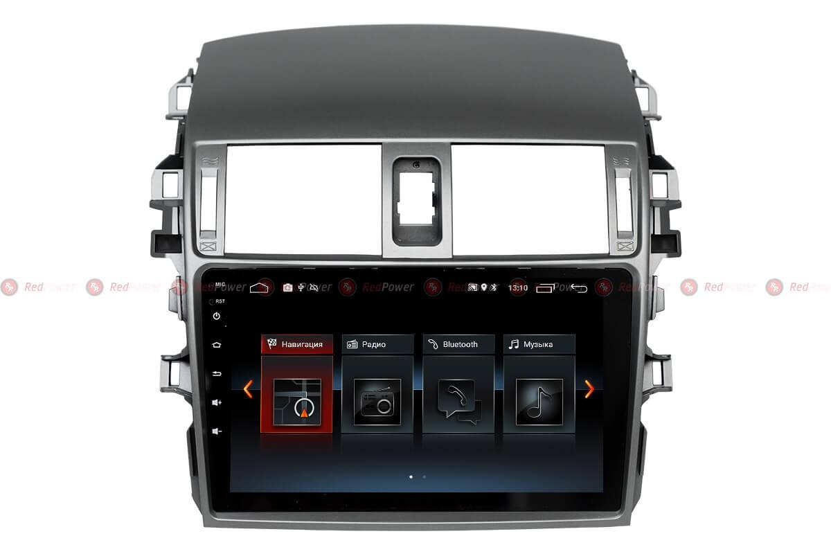 Автомагнитола для Toyota Corolla Redpower 30063 IPS ANDROID 8