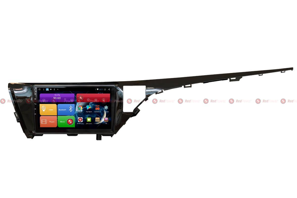 Автомагнитола для Toyota Camry XV70 2018 + RedPower 31331 R IPS DSP ANDROID 7