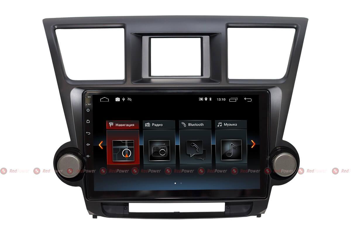 Автомагнитола для Toyota Highlander Redpower 30035 IPS ANDROID 8, фото 1
