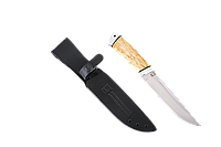 Нож "Бекас" (сталь 95x18, карельская берёза)