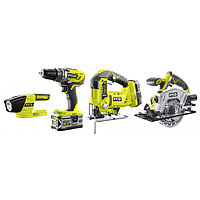 Набор акк.инструмента Ryobi R18CK4А-252S ONE+ 5133003579 m001489 Набор акк.инструмента Ryobi R18CK4А-252S ONE+ 5133003579
